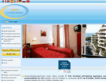 Tablet Screenshot of cannes-booking-apartment.com